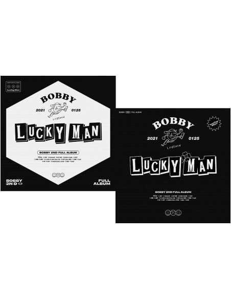BOBBY 2nd Album - LUCKY MAN (Random Ver.) CD