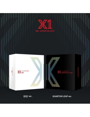 [KiT] X1 1st Mini Kihno Album - 비상 : QUANTUM LEAP (Random Ver) Air KiT
