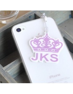 LOGO SHAPE Ear Cap/Dust Plug for iPhone iPad iPod Galaxy  - JKS Jangkeunsuk