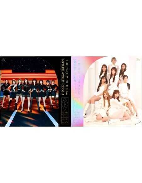 NATURE 2nd Mini Album - NATURE WORLD: CODE A (Random Ver.) CD