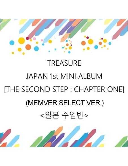 [Japanese Edition] TREASURE JAPAN 1st Mini Album - THE SECOND STEP : CHAPTER ONE (MEMBER SELECT Ver.)