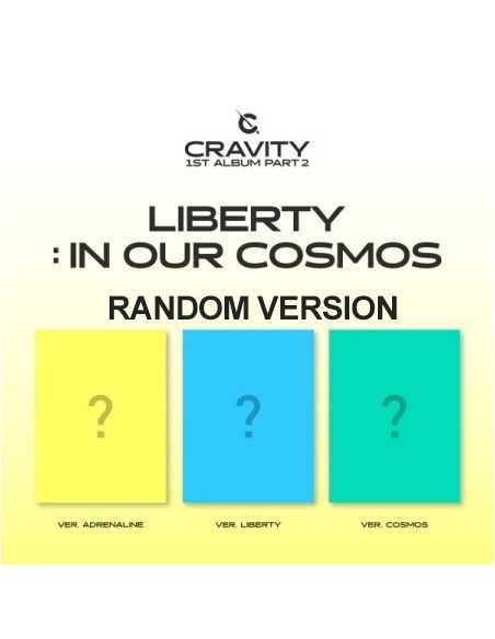 CRAVITY 1st Album Part.2 - LIBERTY : IN OUR COSMOS (Random ver.) CD