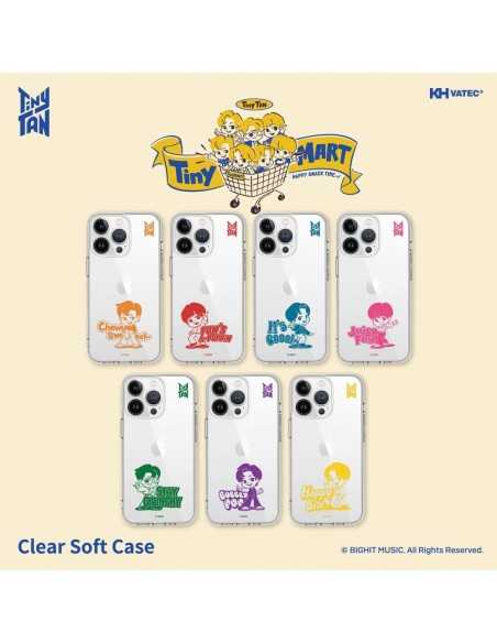 BTS x TinyTAN TinyMART Goods - Clear Soft Case for iPhone