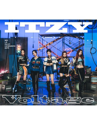 [Japanese Edition] ITZY 1st Single Album - Voltage (1st Limited Edition  Ver.A) CD + DVD