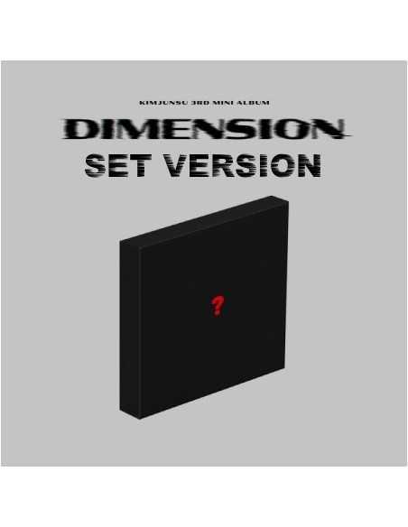 [SET] KIM JUNSU 3rd Mini Album - DIMENSION (SET Ver.) 2CD