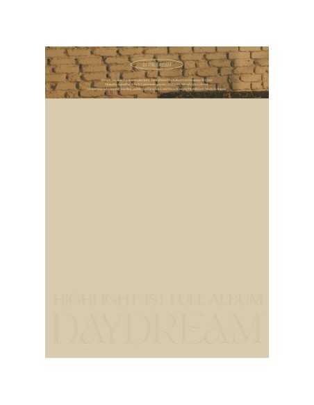 HIGHLIGHT 1st Album - DAYDREAM (IN THE DREAM Ver.) CD + Poster