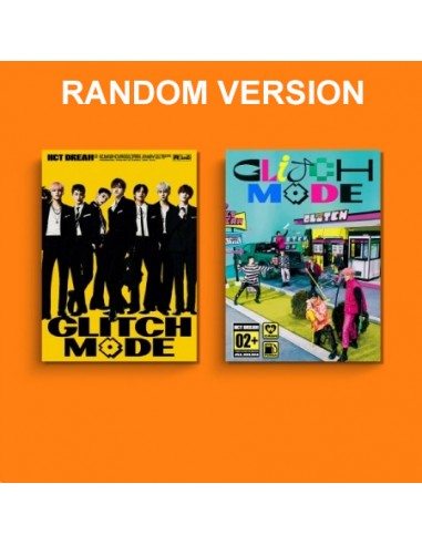 NCT DREAM 2nd Album - Glitch Mode Photobook Ver. (Random Ver.) CD + Poster