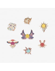 BTS HYBE INSIGHT Goods - SEVEN PHASES Badge Set