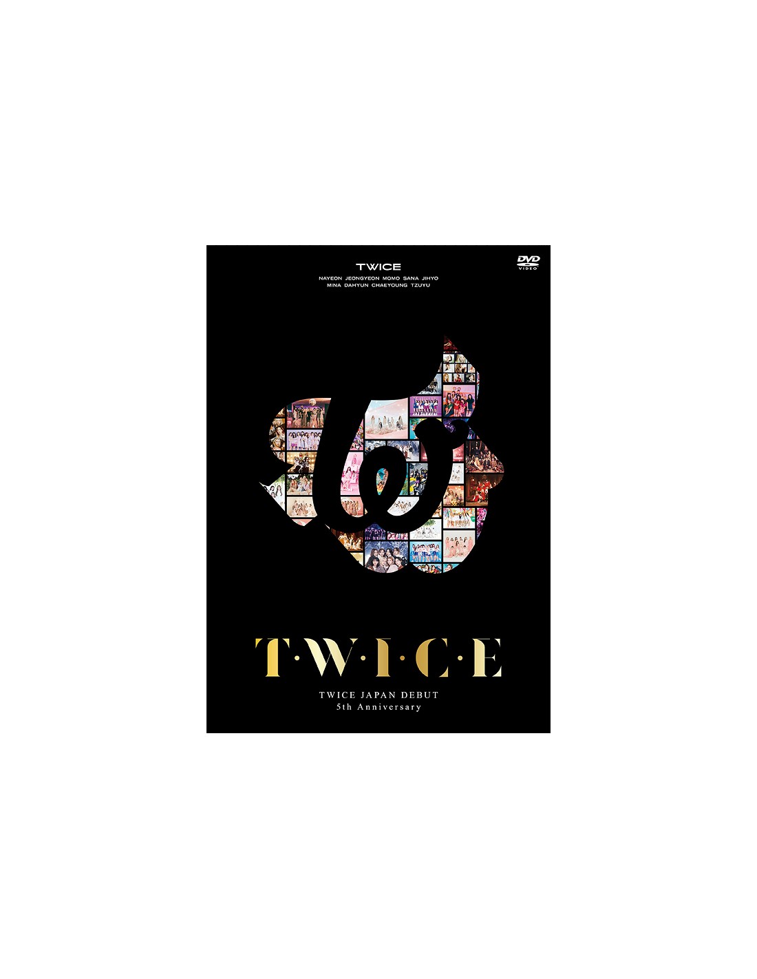 [Japanese Edition] TWICE JAPAN DEBUT 5th Anniversary『T・W・I・C・E』 (Standard  Edition) Blu-ray
