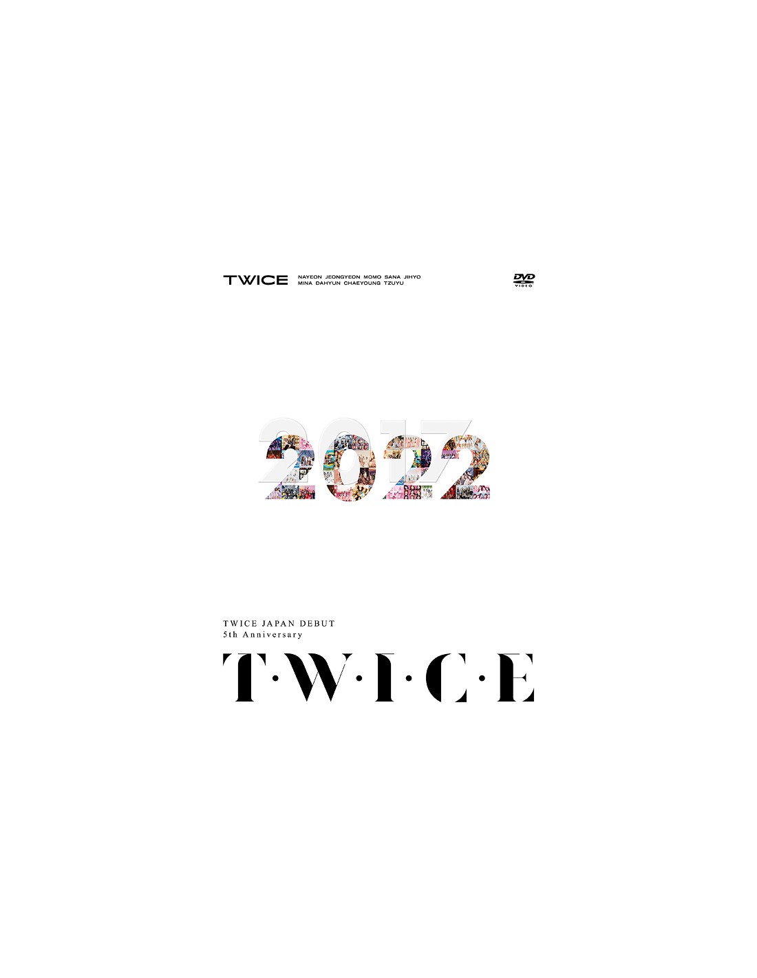 [Japanese Edition] TWICE JAPAN DEBUT 5th Anniversary『T・W・I・C・E』 (1st  Limited Edition) DVD
