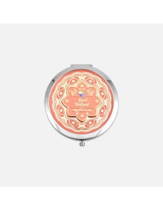 Red Velvet ANTIQUE HAND MIRROR
