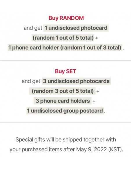 [Weverse Shop Gift] TXT Album - minisode 2: Thursday's Child (Random Ver) CD + Poster