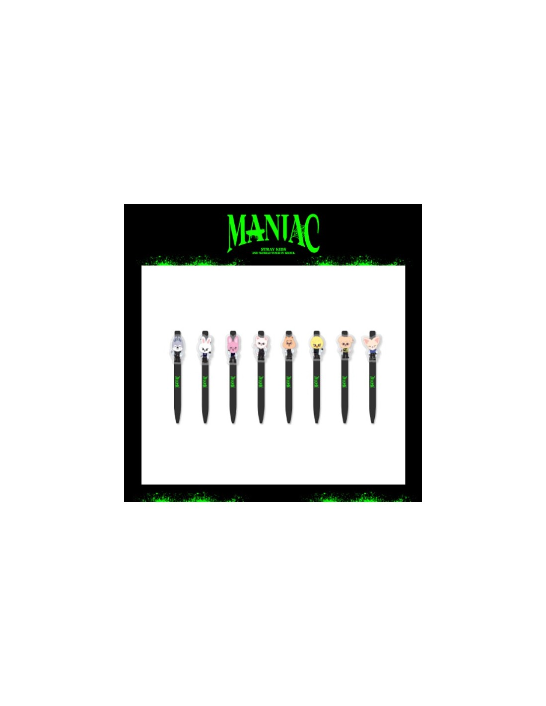 [Pre Order] MANIAC Stray Kids SKZ X SKZOO GEL PEN