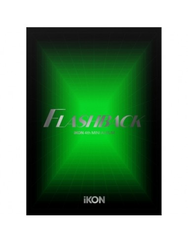 iKON 4th Mini Album - FLASHBACK PHOTOBOOK VER. (Green Ver.) CD + Poster