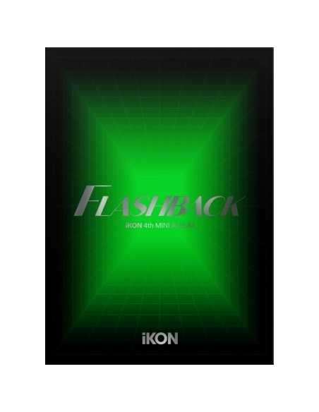 iKON 4th Mini Album - FLASHBACK PHOTOBOOK VER. (Green Ver.) CD + Poster
