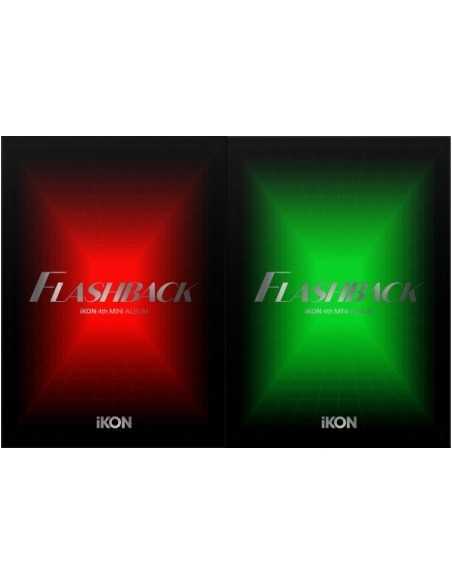 [SET] iKON 4th Mini Album - FLASHBACK PHOTOBOOK VER. (SET Ver.) 2CD + 2Poster