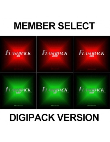 iKON 4th Mini Album - FLASHBACK DIGIPACK VER. (Member Select) CD
