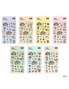 [BT21] BT21 X Monopoly Collaboration - Clear Sticker [In...