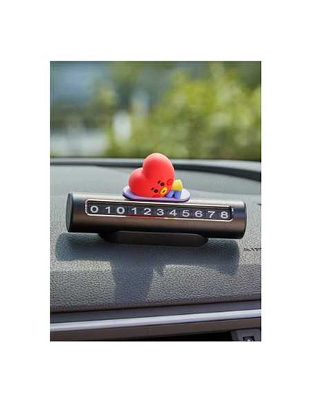 [BT21] BTS Line Friends Collaboration - Baby Car Figure Parking Number Plate