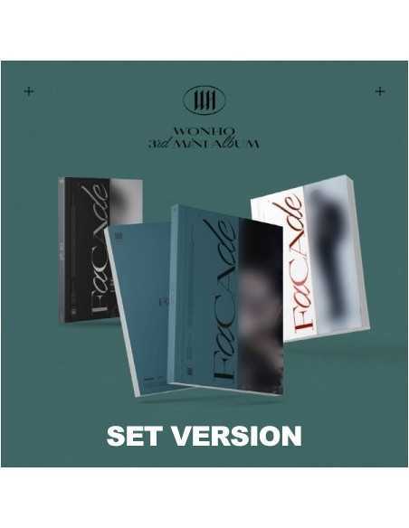 [SET] WONHO 3rd Mini Album - FACADE (SET Ver.) 3CD