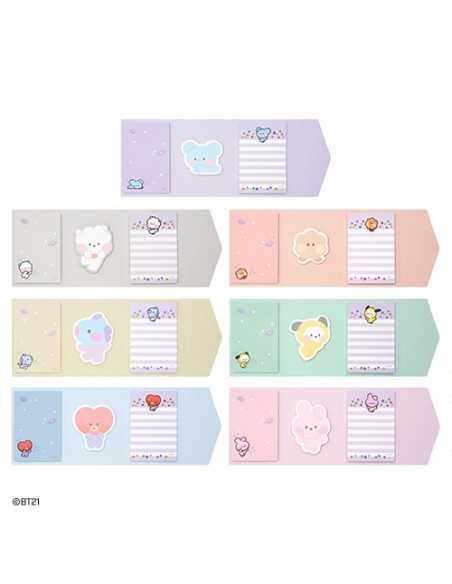 [BT21] BT21 X Monopoly Collaboration - minini Sticky Memo