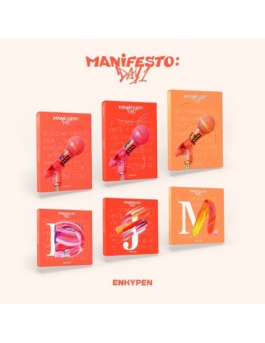 [SET] [ENGENE+STANDARD] ENHYPEN Album - MANIFESTO : DAY 1 (SET ver.) 6CD