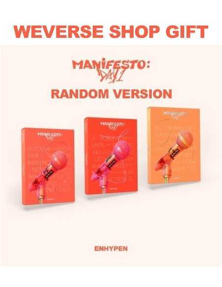 [Weverse Shop Gift ] ENHYPEN Album - MANIFESTO : DAY 1 (Random ver.) CD