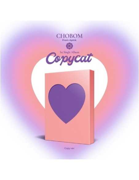APINK CHOBOM 1st Single Album - Copycat (Copy Ver.) CD + Poster