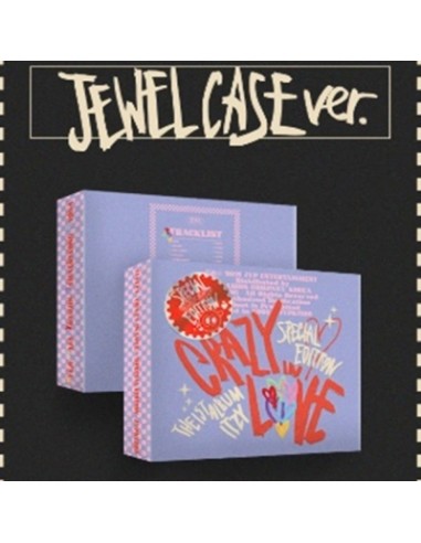 [Re-release] ITZY 1st Album - CRAZY IN LOVE Special Edition (JEWELCASE ver.) CD