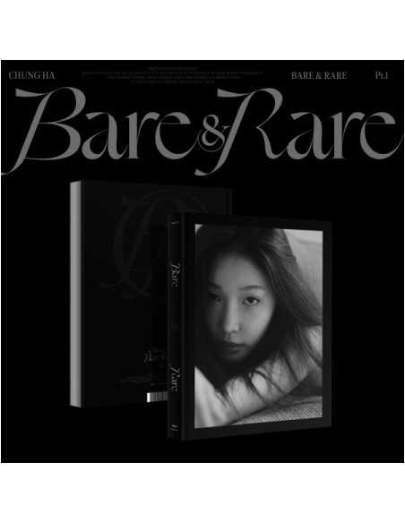 CHUNG HA 2nd Studio Album - Bare&Rare Pt.1 CD + Poster