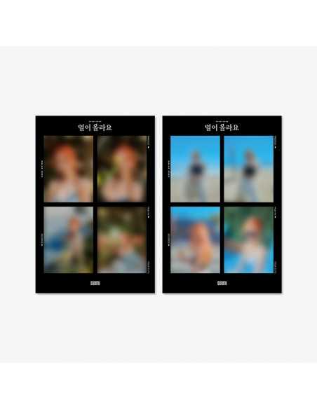 SUNMI HEART BURN Goods - 4 Cut Photo Set
