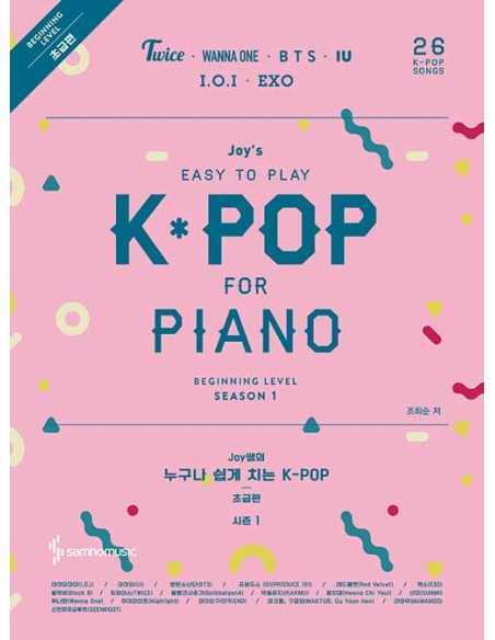 Joy's Easy To Play K-POP For PIANO Season 1 Beginner