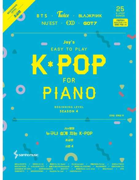 Joy's Easy To Play K-POP For PIANO Season 4 Beginner