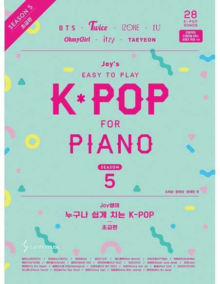 Joy's Easy To Play K-POP For PIANO Season 5 Beginner
