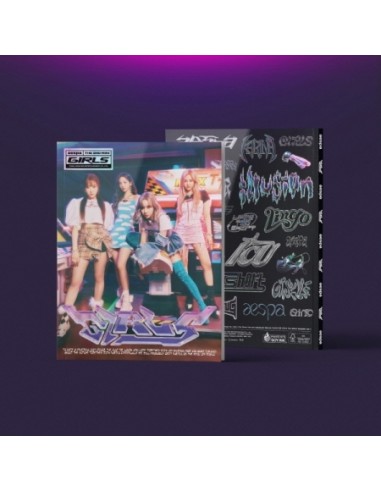 aespa 2nd Mini Album - Girls (Real World Ver.) CD + Poster