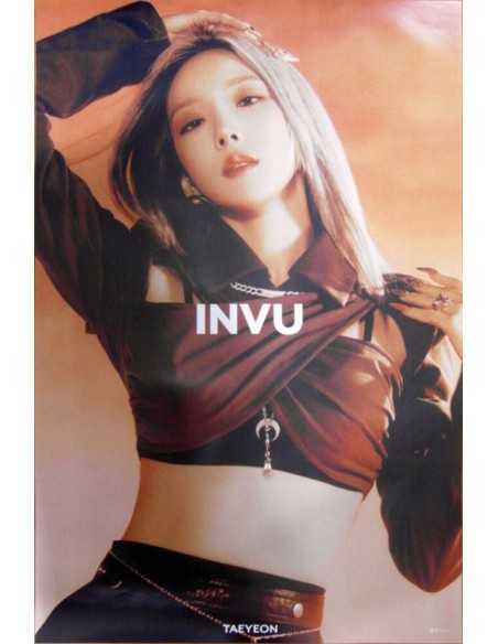 [Poster] TAEYEON 3rd Album - INVU (ORANGE Ver.) Poster
