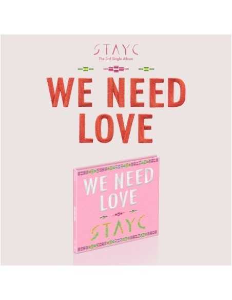 [Digipack Ver.] STAYC 3rd Mini Album - WE NEED LOVE CD
