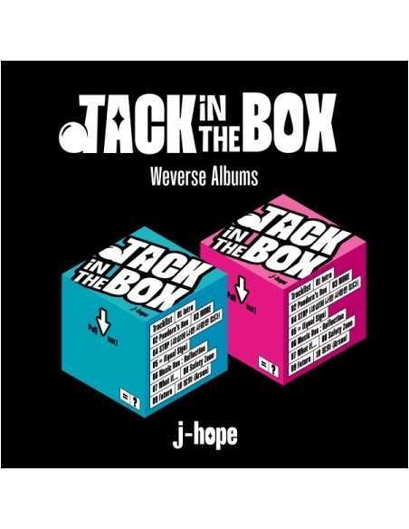 [Smart Album][Weverse Album] J-HOPE Solo Album - Jack In The Box (Random Ver.) Weverse Album