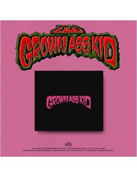 [Jewel Case] ZICO 4th Mini Album - Grown Ass Kid CD