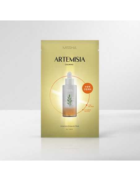 [MISSHA] Artemisia Ampoule Mask [Calming] 5Sheets