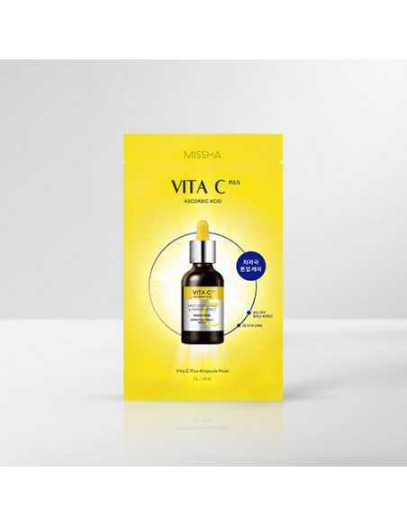 [MISSHA] VITA C+ Ampoule Mask [Ascorbic Acid] 5Sheets