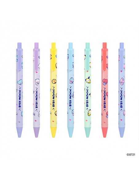 bts   BT21 magicshop 限定 BT21] BT21 X Monopoly Collaboration - minini Gel Ink Ball Pen