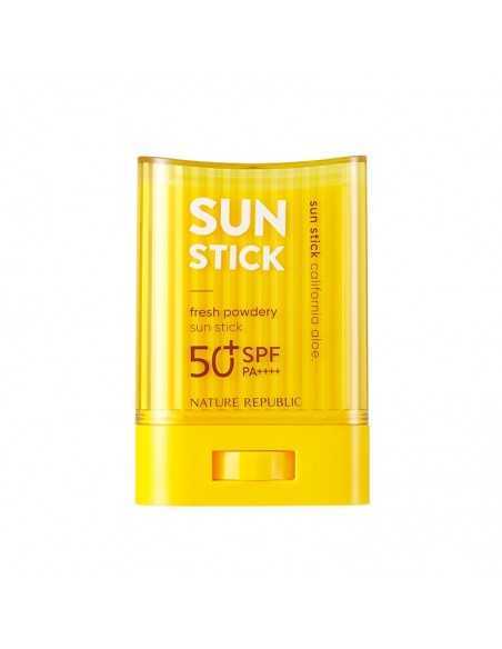 [ Nature Republic ] California Aloe Fresh Powdery Sun Stick SPF50+ PA++++