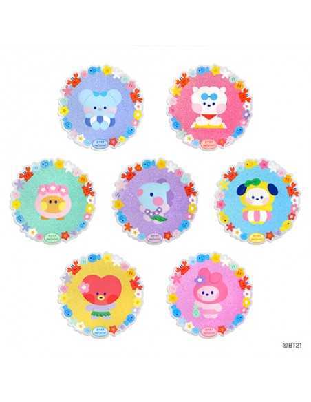 [BT21] BT21 X Monopoly Collaboration - Acrylic Coaster [Summer Sky]