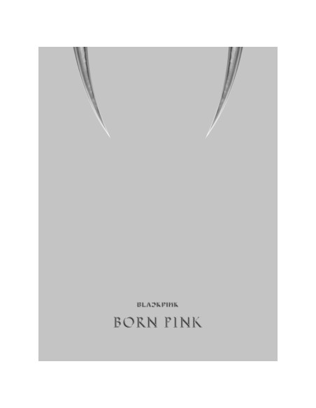 [BOX] BLACKPINK 2nd Album - BORN PINK (GRAY ver.) CD + Poster