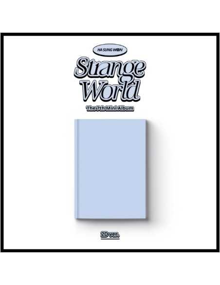 [Photobook] Ha Sung Woon 7th Mini Album - Strange World (2D ver.) CD + Poster