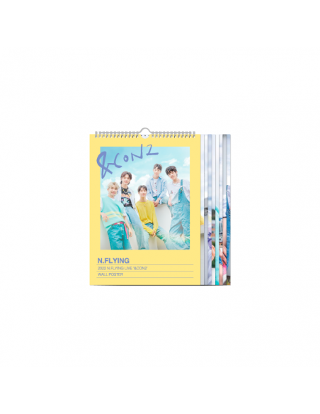 N.Flying LIVE &CON2 Goods - WALL POSTER