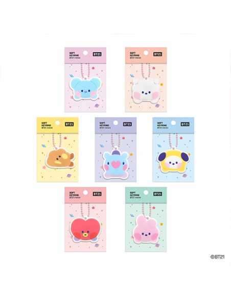 [BT21] BT21 X Monopoly Collaboration - minini Soft Keyring