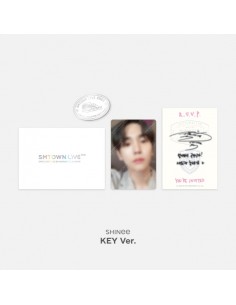 SHINee SMTOWN LIVE 2022 Goods - INVITATION + BADGE SET