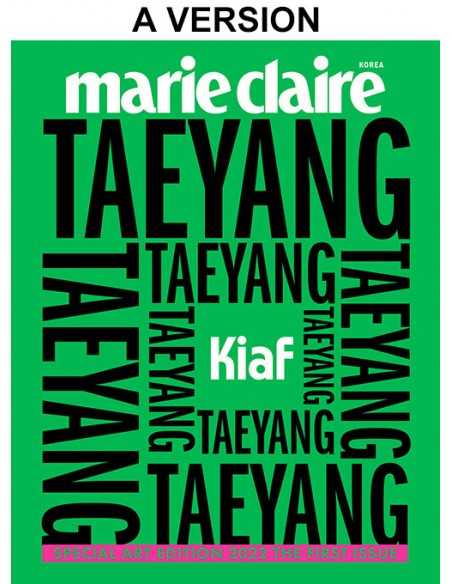 [Magazine] Marie Claire KIAF Edition 2022 Type.A TAEYANG